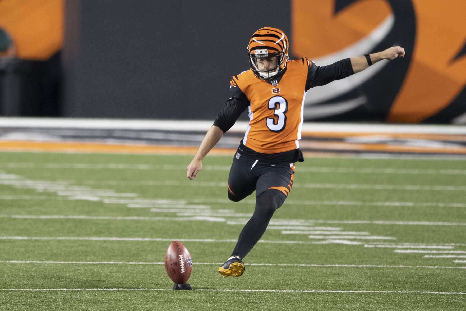 Cincinnati Bengals kicker Austin Seibert (OU)